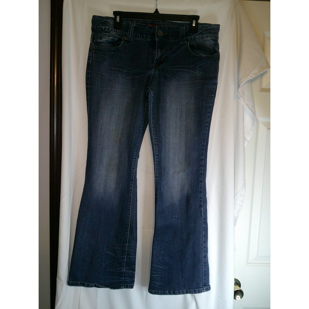 Vintage Bongo Classic Medium Wash‎ Flare Jeans Retro Y2K Style Denim